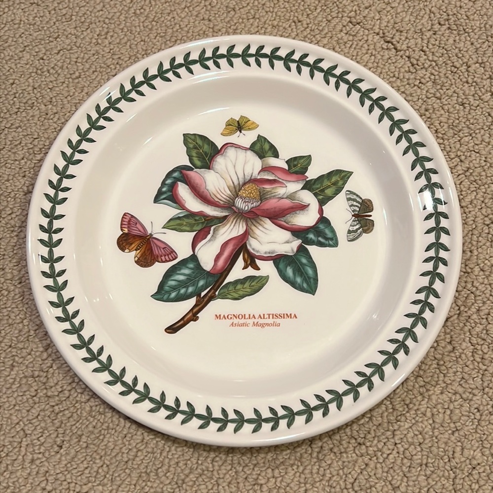 Portmeirion Botanic Garden Dinner Plate, 10.5",
Asiatic Magnolia